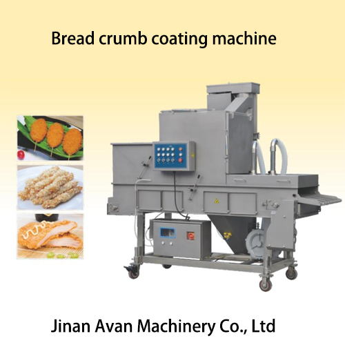 Automatic meat breaded machine