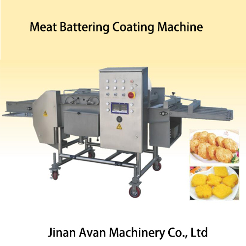 Automatic meat battering machine