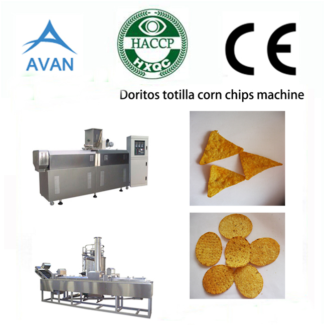 Corn tortilla machine corn chips