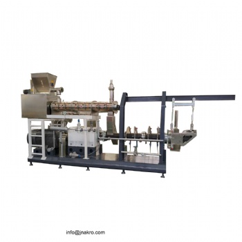 Double screw extruder machine