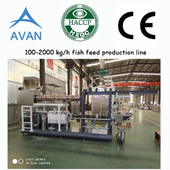  Automatic fish feed extruder machine	